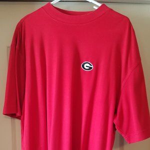 University of Georgia short sleeve mock turtle